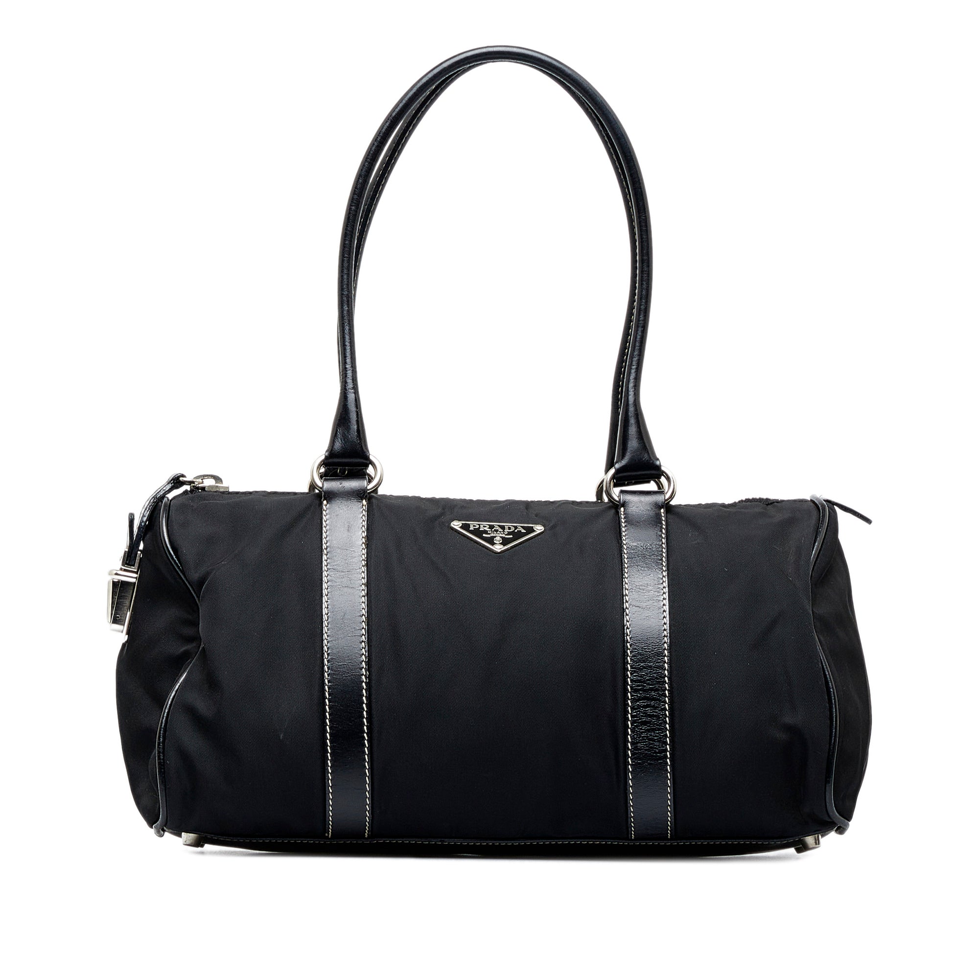 Enhance Your Travel Style with a Black Leather Keepall 55 Bag Base Shaper