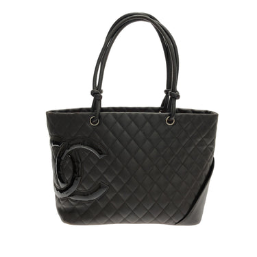 Brown Chanel Large Cambon Ligne Tote