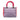 Purple Dior Medium Bicolor Lambskin Cannage Lady Dior Satchel - Designer Revival