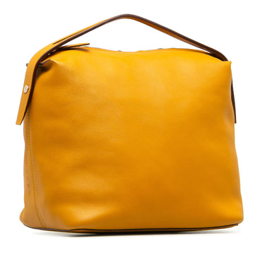Yellow Loewe Leather Handbag - Designer Revival
