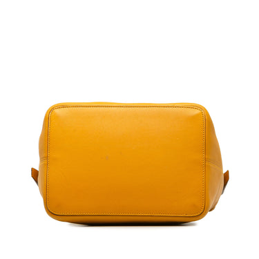 Yellow Loewe Leather Handbag - Designer Revival