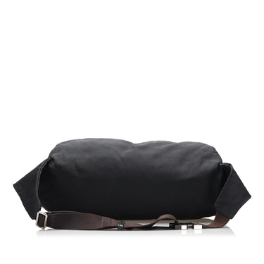Black Gucci Web Belt Bag - Designer Revival