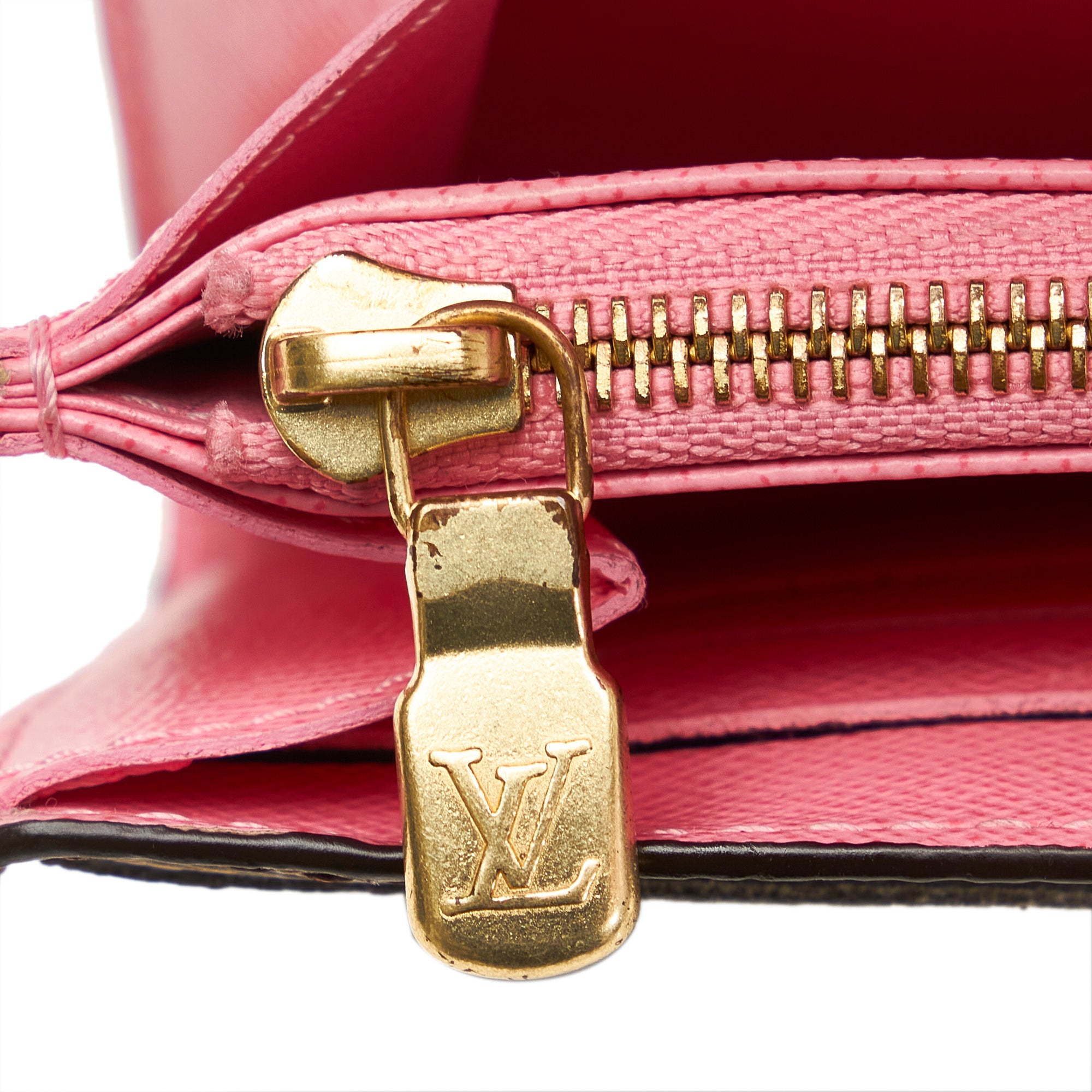 Louis Vuitton Zippy Coin Purse Monogram Vivienne Shanghai Pink