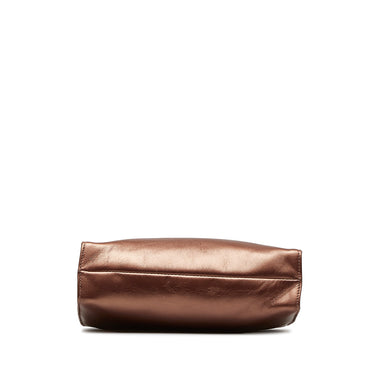 Brown Loewe Calf Leather Tote - Designer Revival