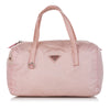 Pink Prada Tessuto Tote Bag