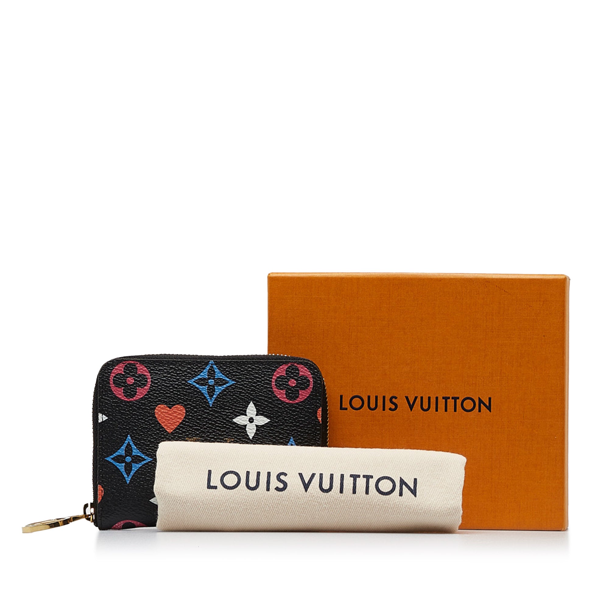 Black Louis Vuitton Monogram Game On Zippy Coin Purse – Designer