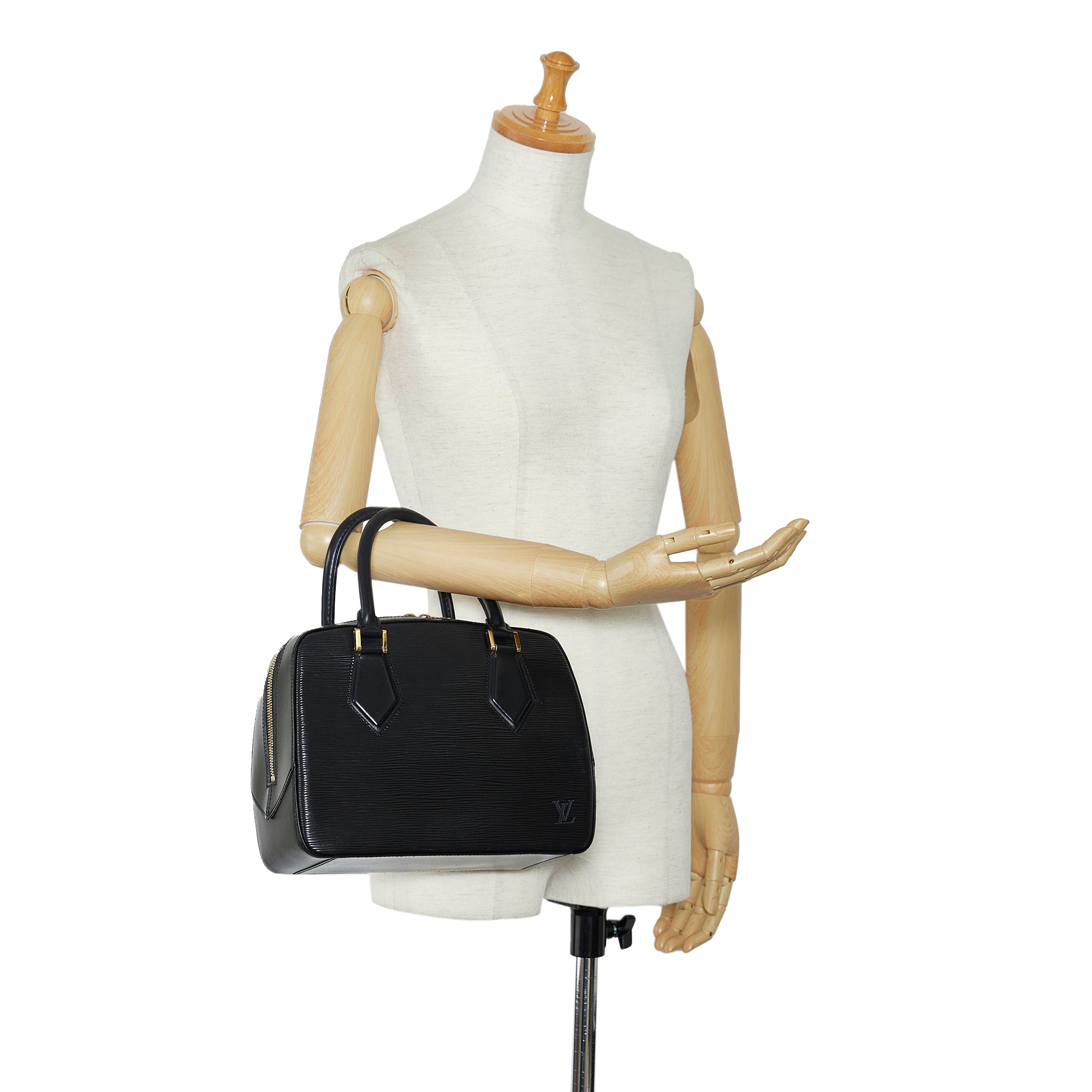 Louis Vuitton Authenticated Sablon Handbag