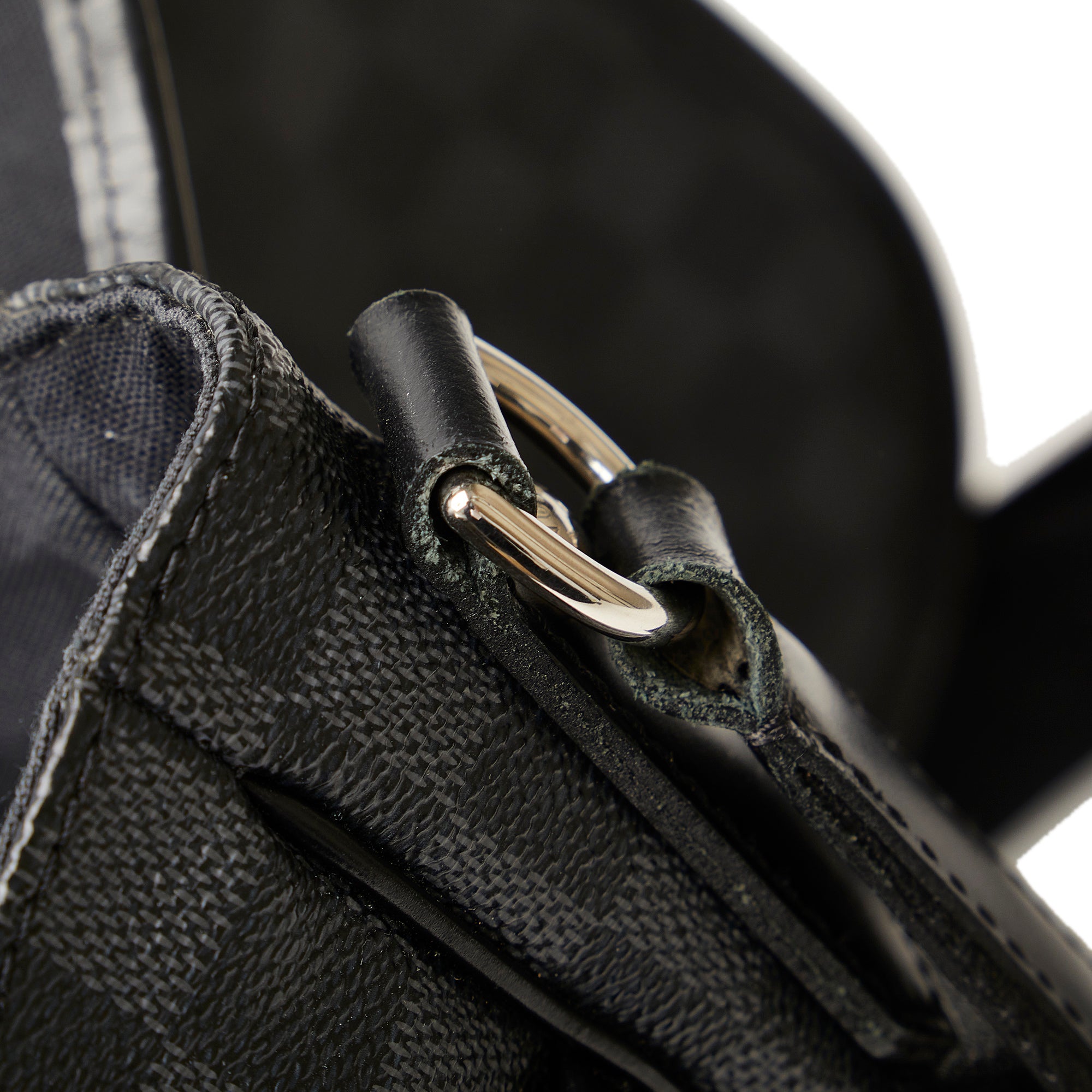 Black Louis Vuitton Damier Graphite Renzo Crossbody Bag – Designer