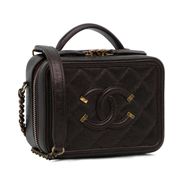 Black Chanel CC Vanity Bag - Atelier-lumieresShops Revival