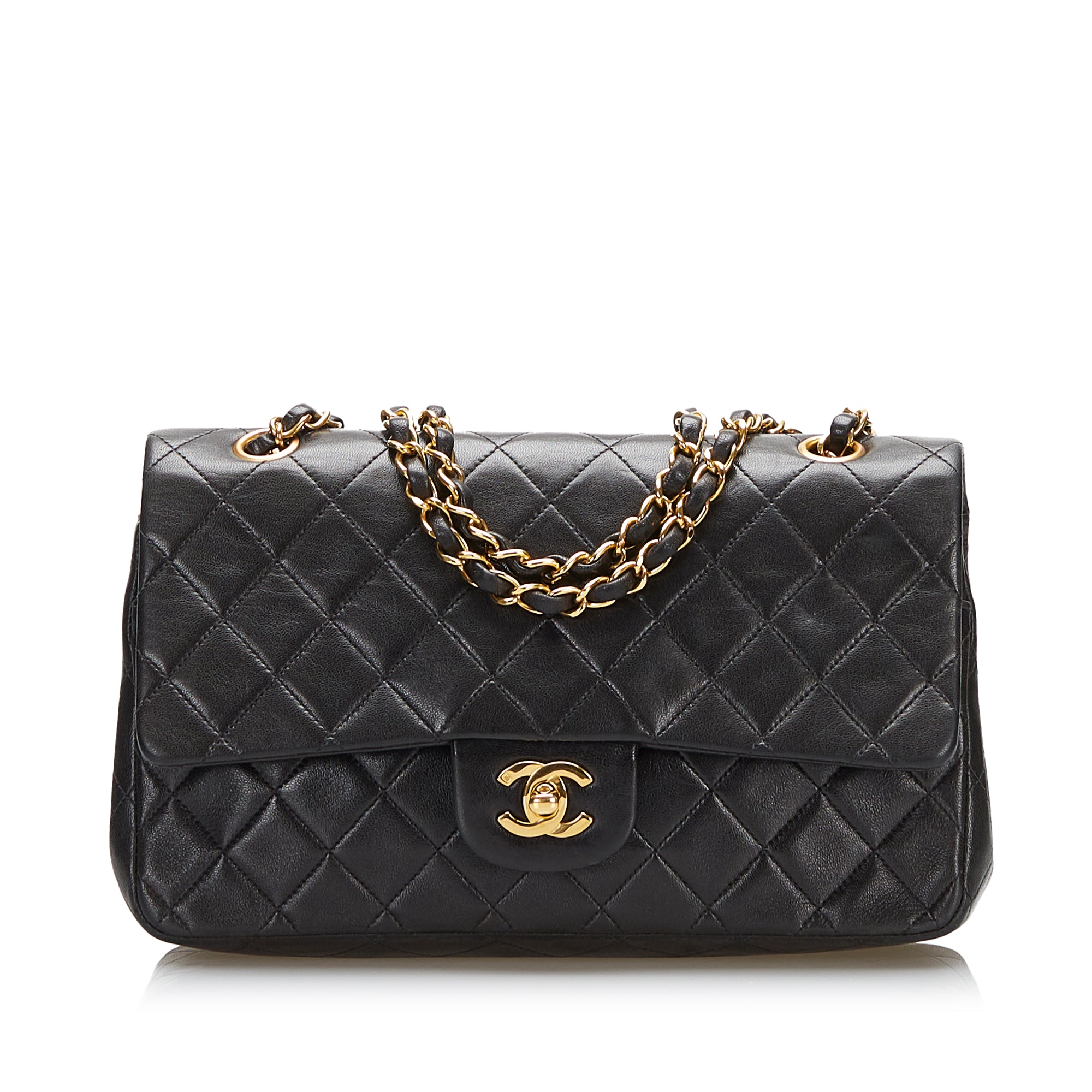 Chanel Classic Flap Bag Shoulder White Sg Hardware Caviar Skin