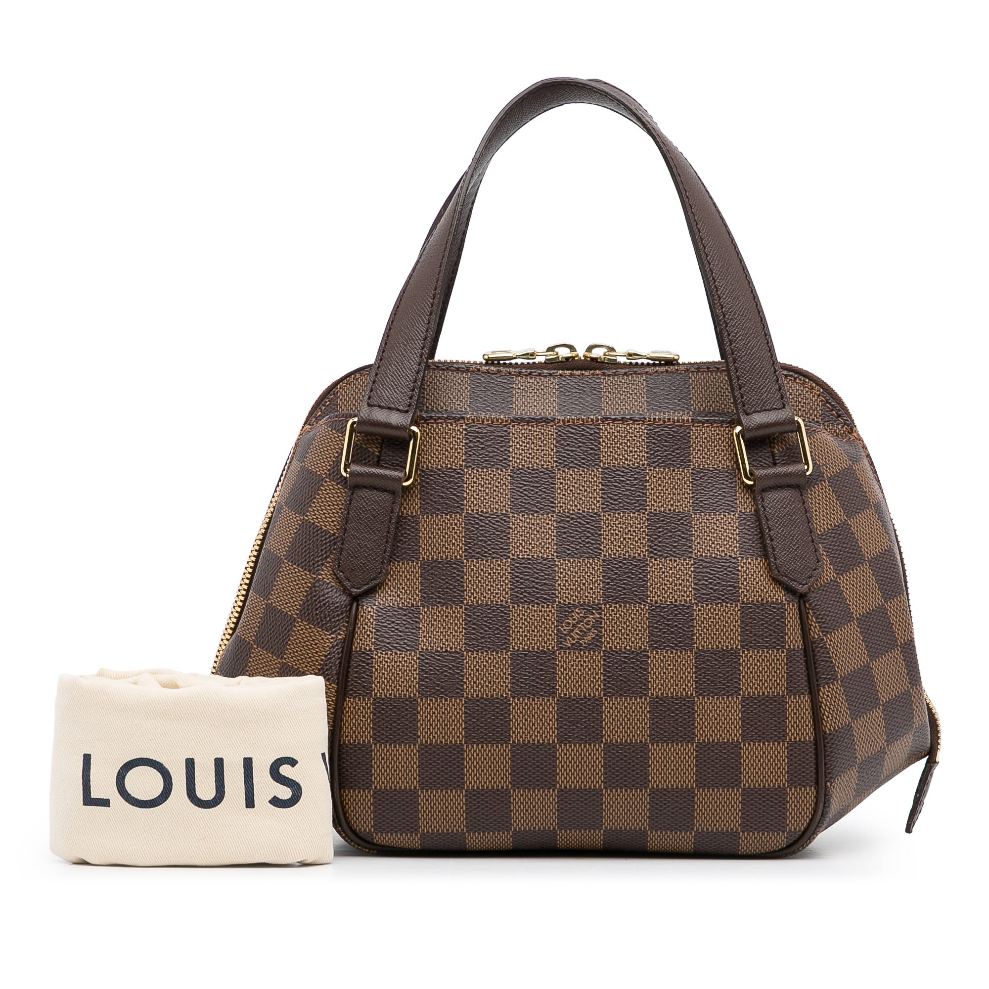 LOUIS VUITTON Belem PM Womens handbag N51173 damier ebene Cloth