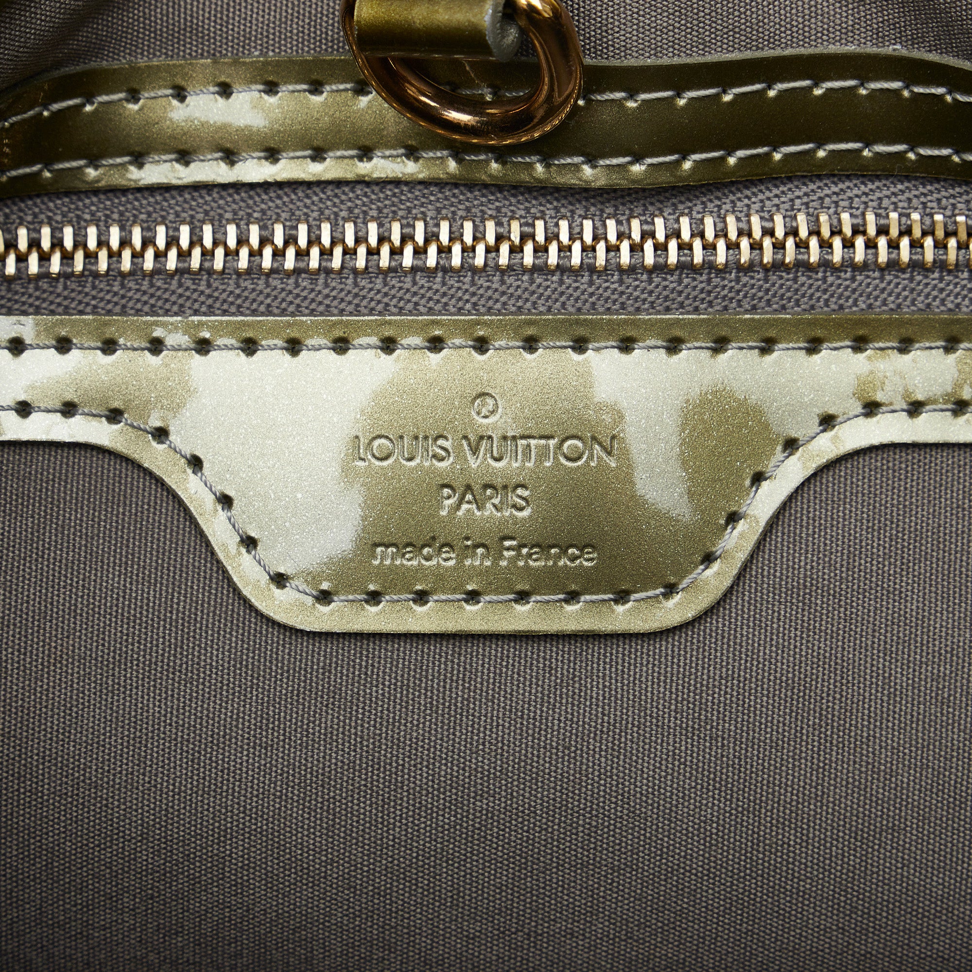Louis Vuitton Vert Bronze Monogram Vernis Wilshire MM Bag Louis