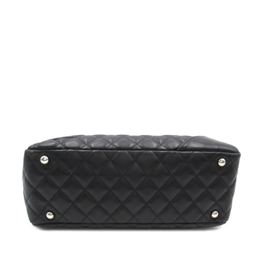 Black Chanel Cambon Ligne Shoulder Bag - Designer Revival