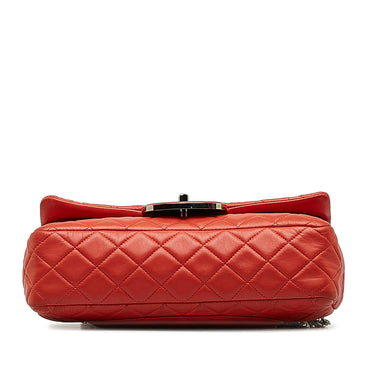 Orange Chanel CC Quilted Flap Shoulder Bag - Designer Revival