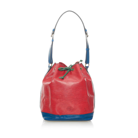 blue and red louis vuittons handbags