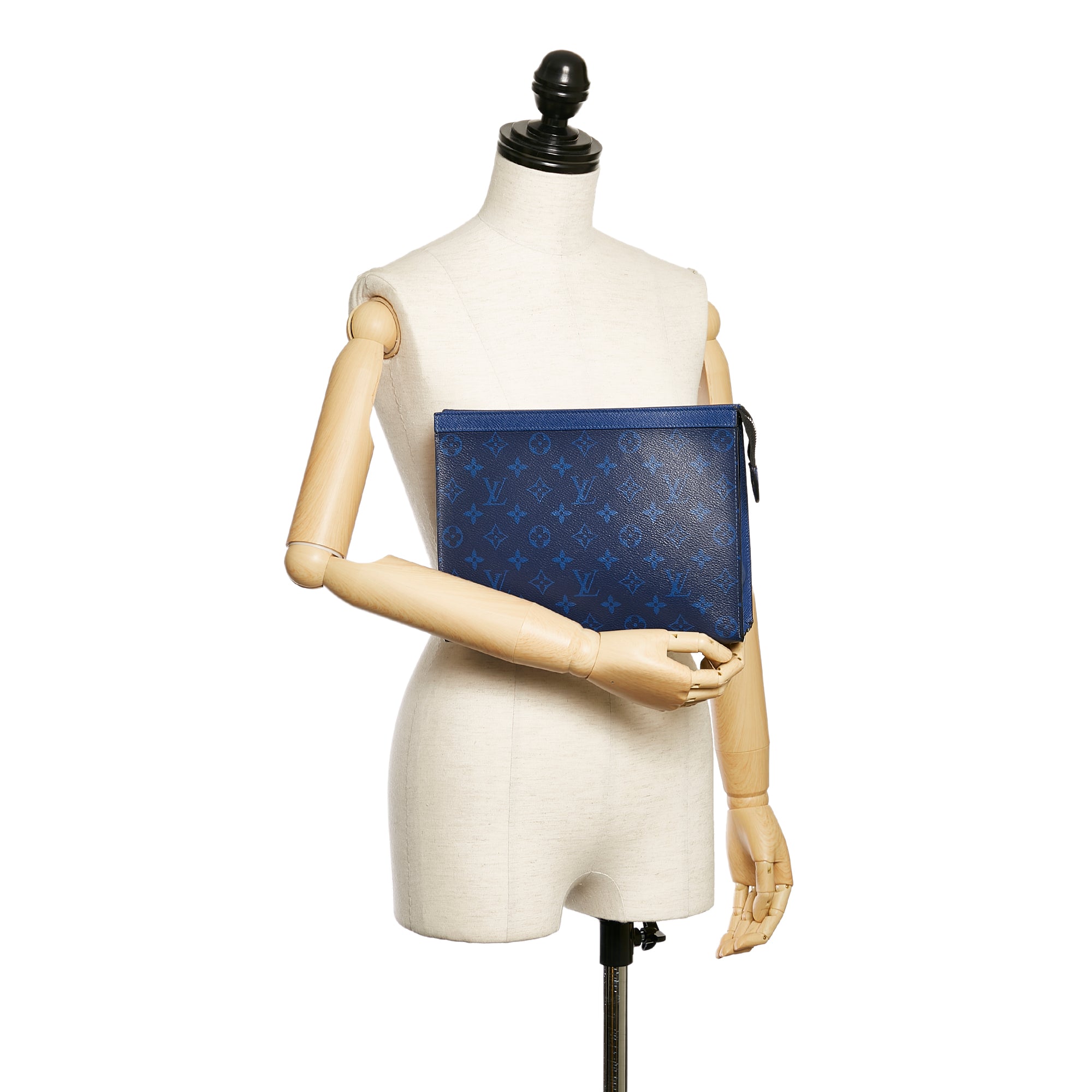 Louis Vuitton x Nigo Voyage mm Clutch Bag - Blue