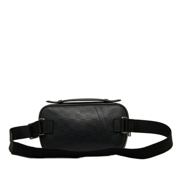 Black Louis Vuitton Damier Inifini Ambler Belt Bag - Designer Revival