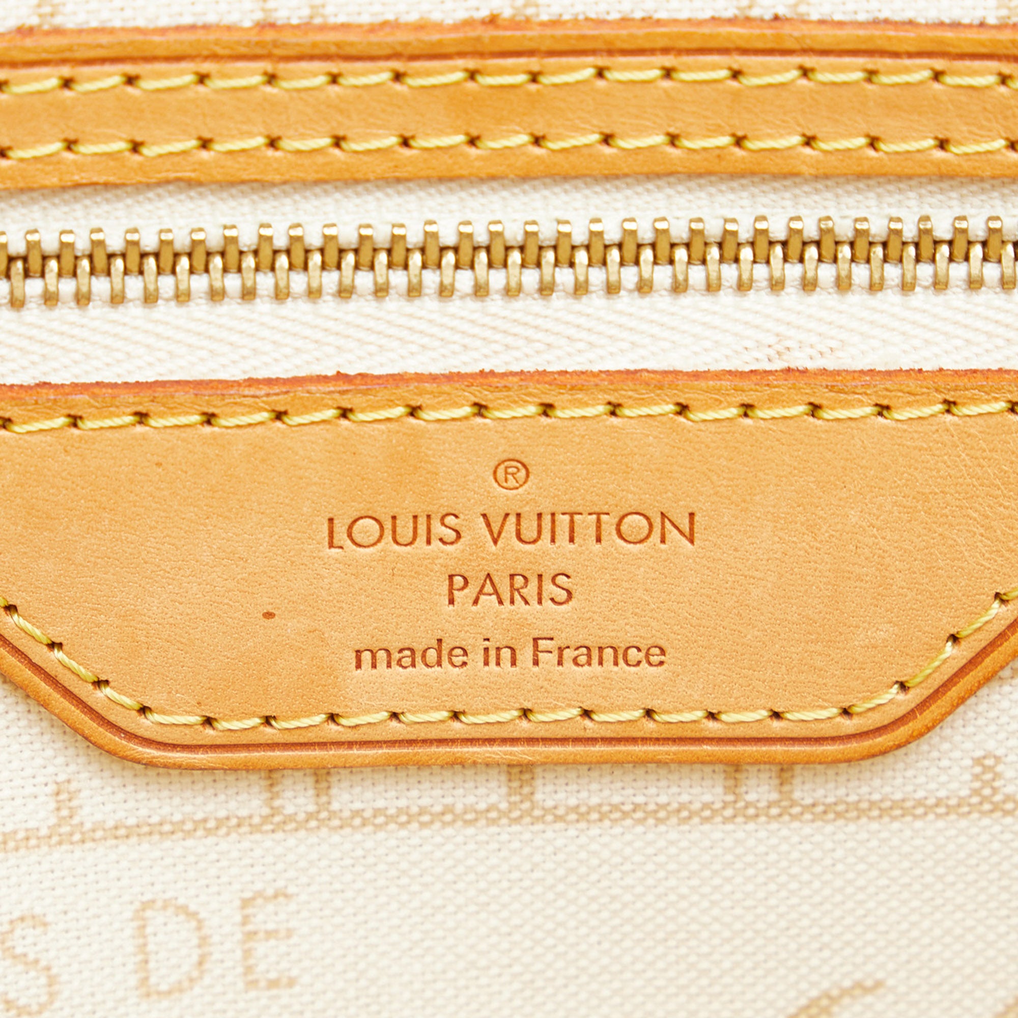 Louis Vuitton Damier Azur Neverfull PM N51110 White Cloth ref.968150 - Joli  Closet