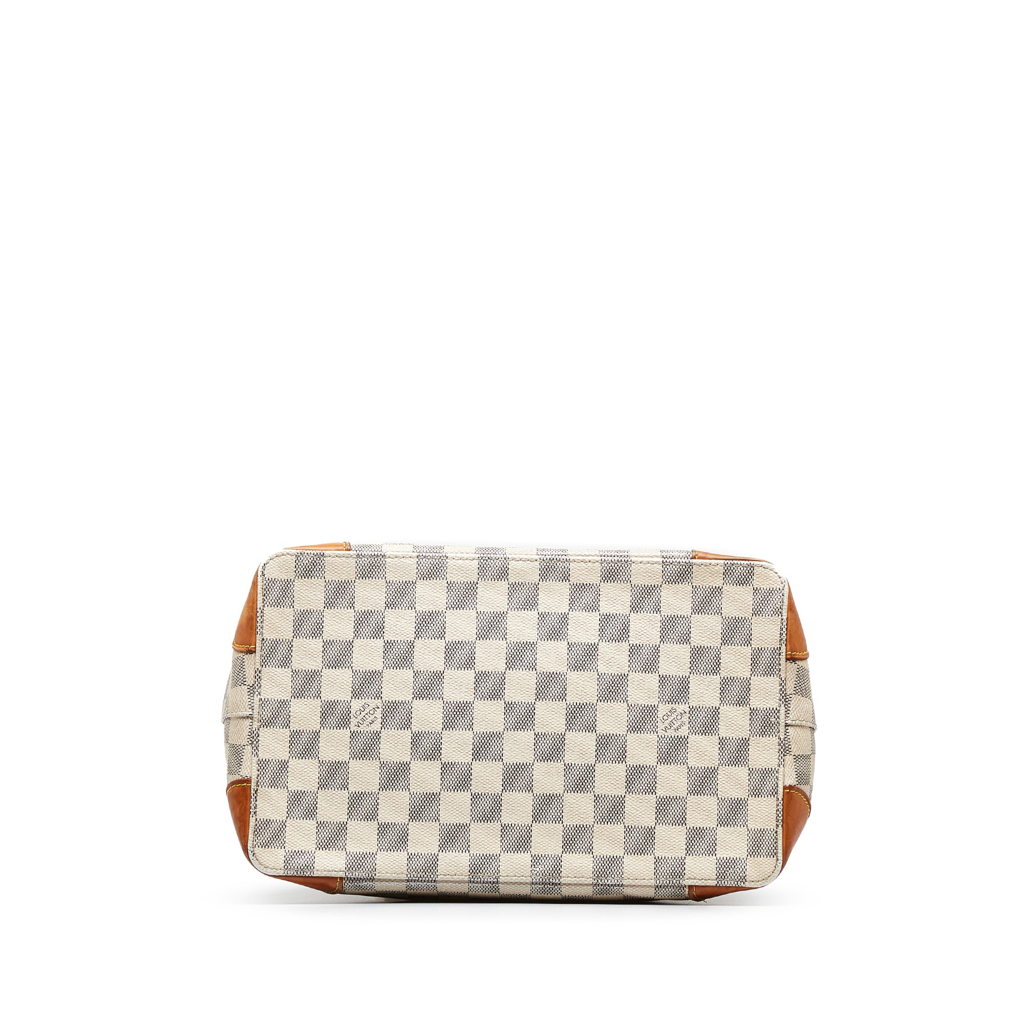 White Louis Vuitton Damier Azur Hampstead PM Tote Bag – Designer