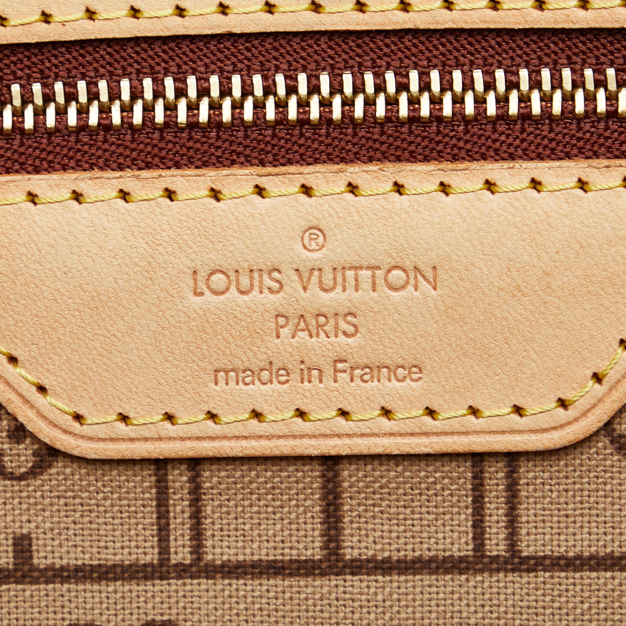 Brown Louis Vuitton Monogram Neverfull PM Tote Bag