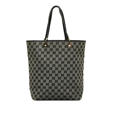 Gray Gucci GG Canvas Tote Bag