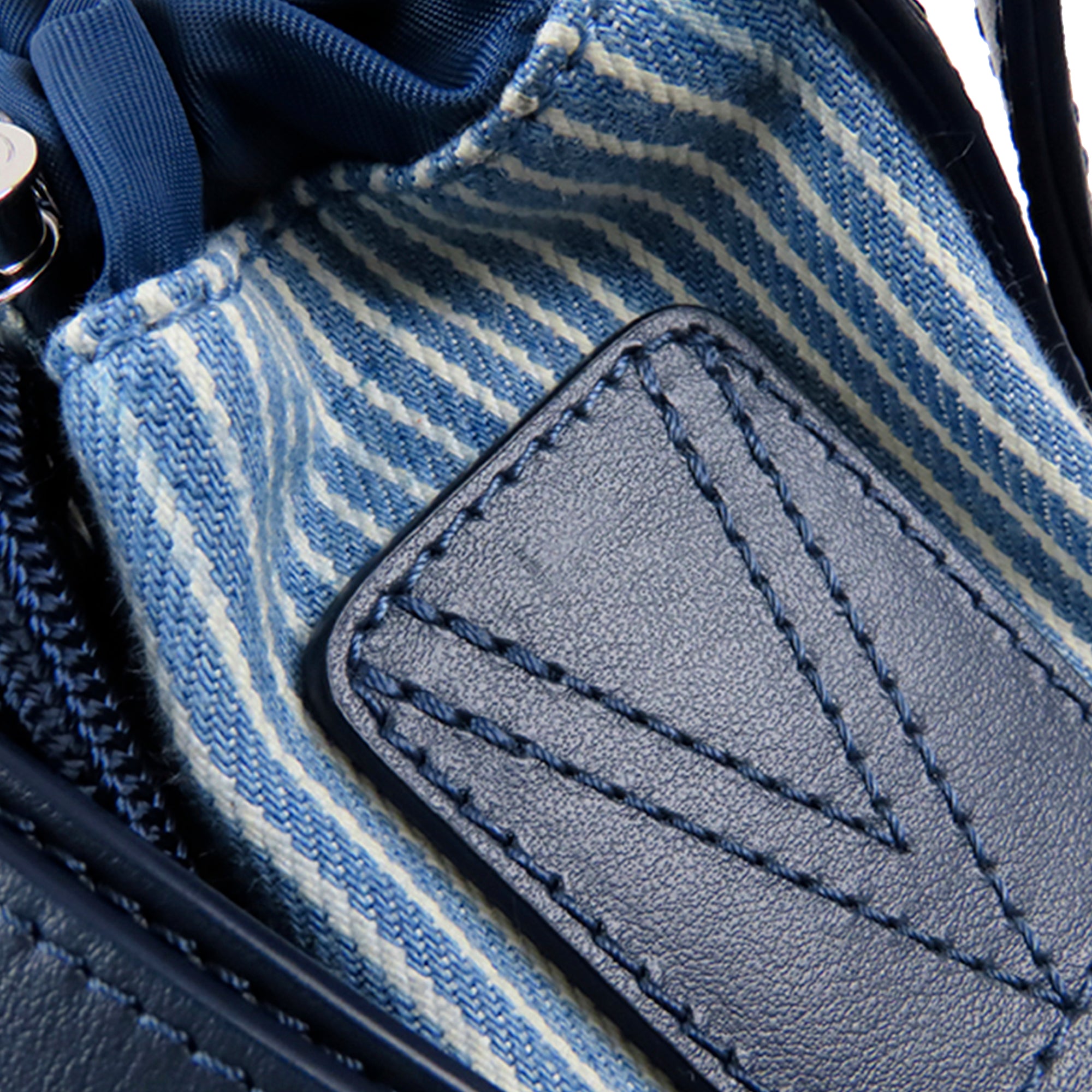 Blue Louis Vuitton Sac Marin BB Bucket Bag – Designer Revival