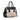 Beige Prada Saffiano Trimmed Canvas Handbag
