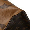 Brown Louis Vuitton Monogram Reverse OntheGo GM Satchel