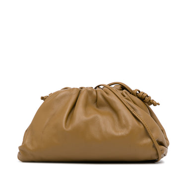 Brown Bottega Veneta The Mini Pouch Crossbody Bag - Designer Revival