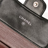Black Chanel CC Flap Lambskin Wallet