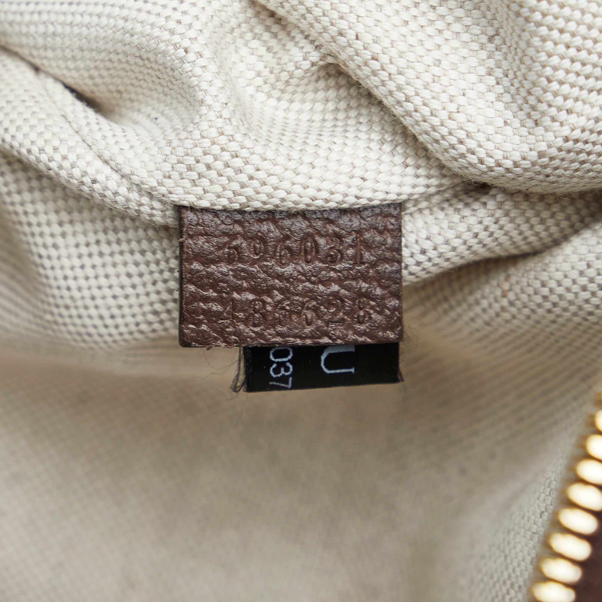 Beige brown Jumbo-GG ripstop belt bag, Gucci