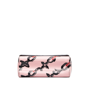 Pink Louis Vuitton Epi Flower Chain Twist MM Crossbody Bag - Designer Revival