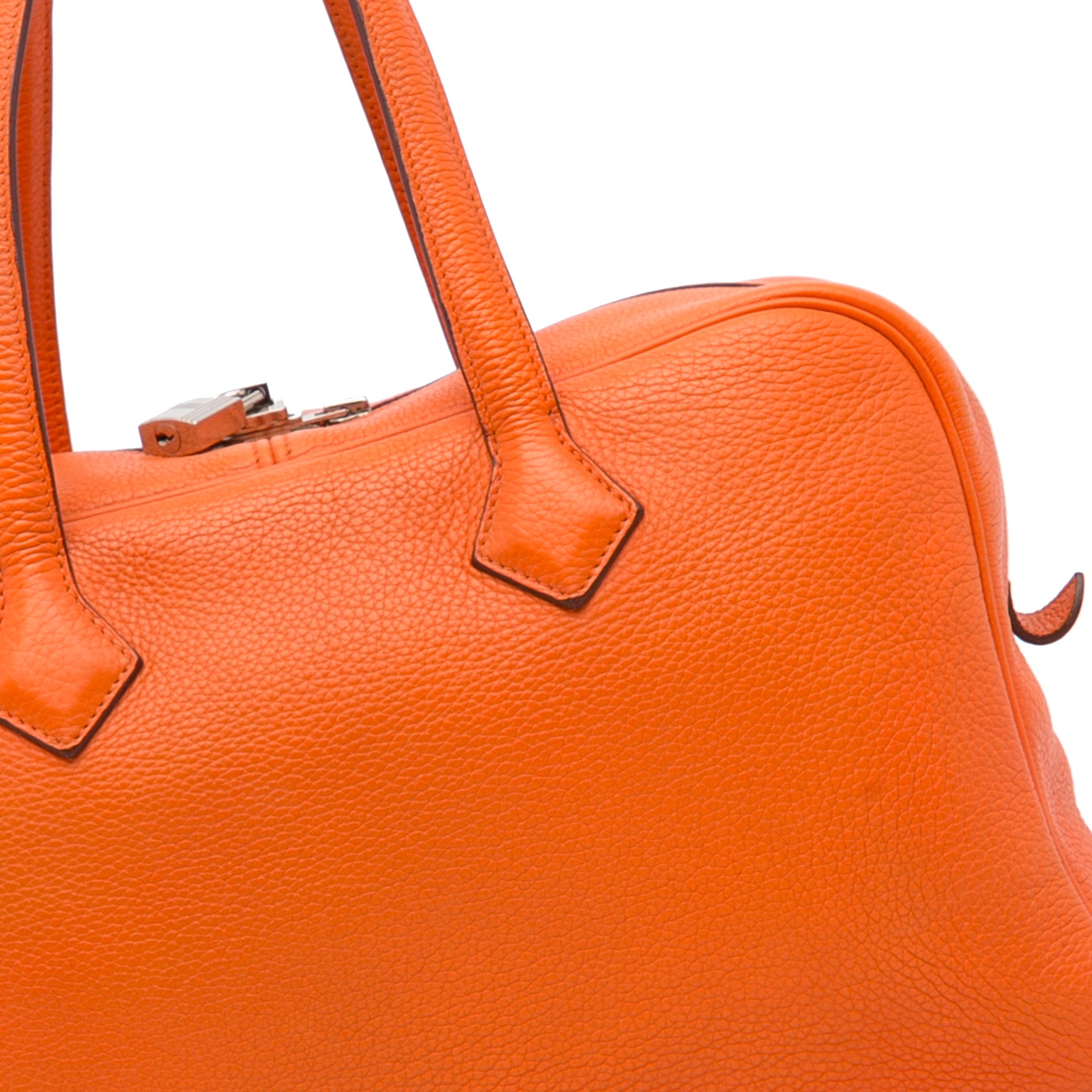Orange Hermes Victoria Travel Bag – Designer Revival