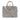 Gray Saint Laurent Baby Monogram Cabas Satchel - Designer Revival