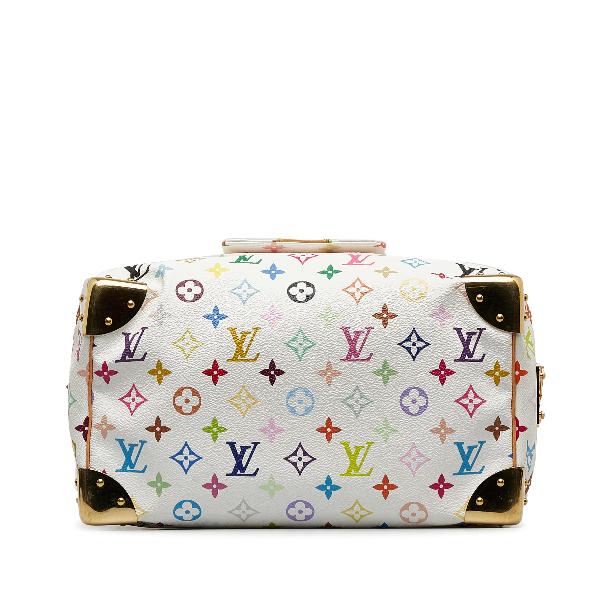 White Louis Vuitton Monogram Multicolore Speedy 30 Boston Bag – Designer  Revival