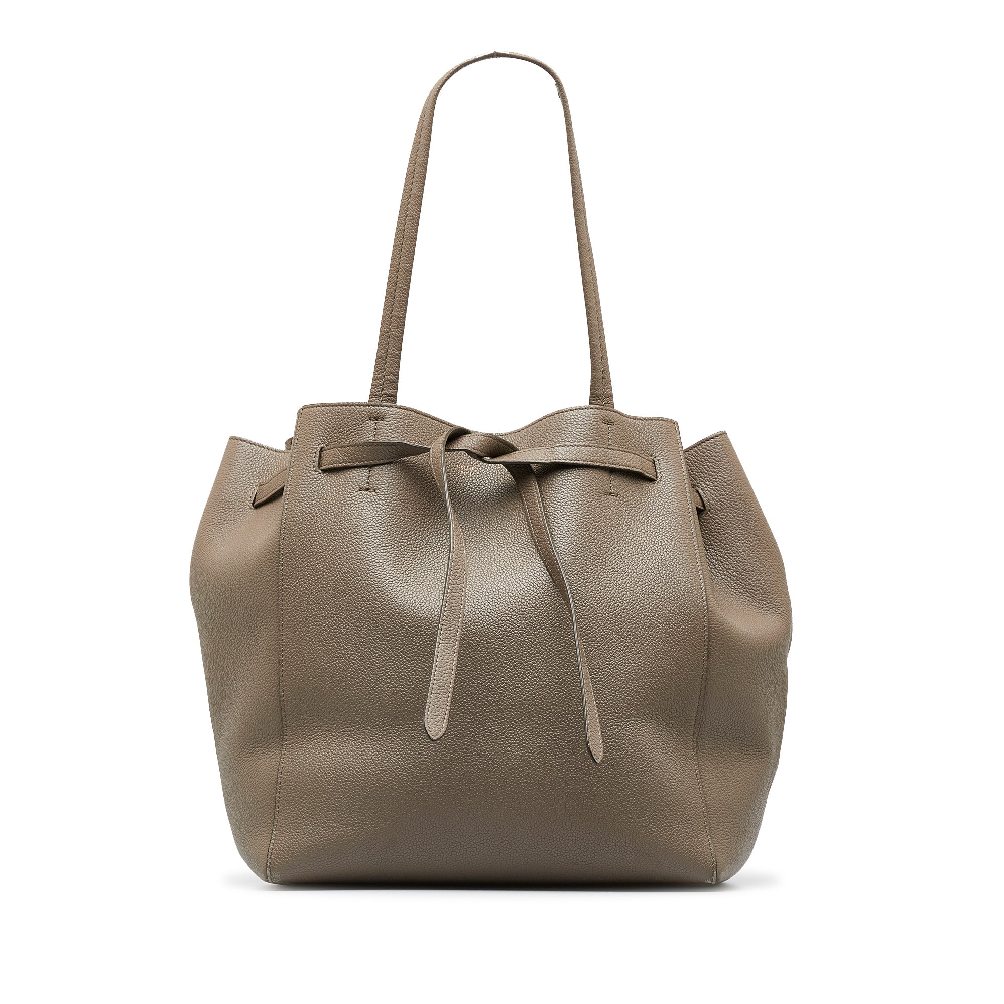 Brown Celine Small Phantom Cabas Tote Bag