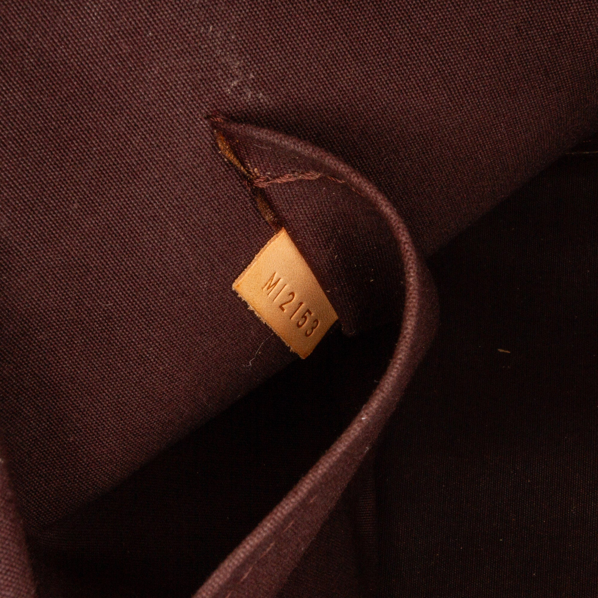 Louis Vuitton Alma Handbag Monogram Vernis GM Purple 2377221