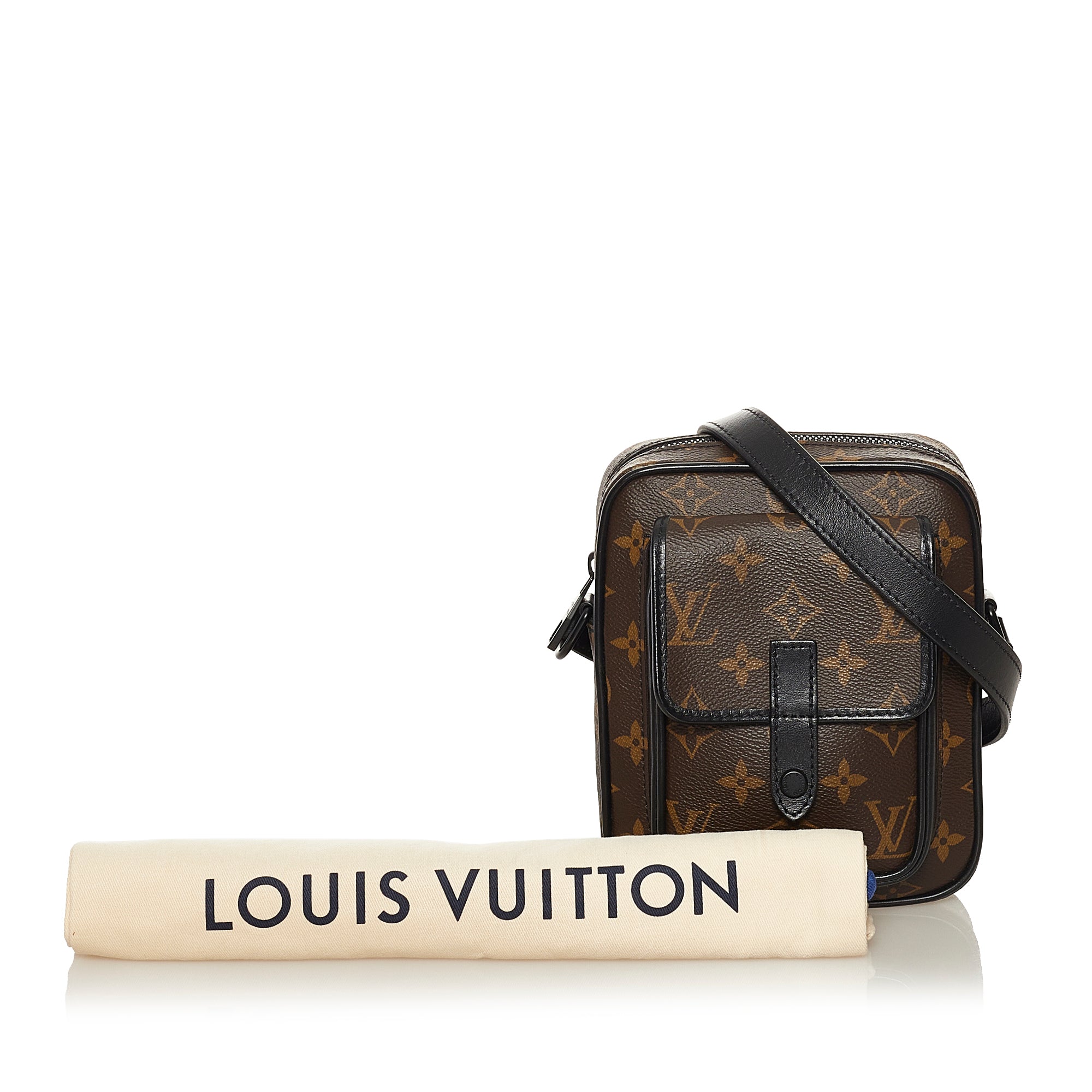 Louis Vuitton Brown Monogram Macassar Christopher Wearable Louis Vuitton
