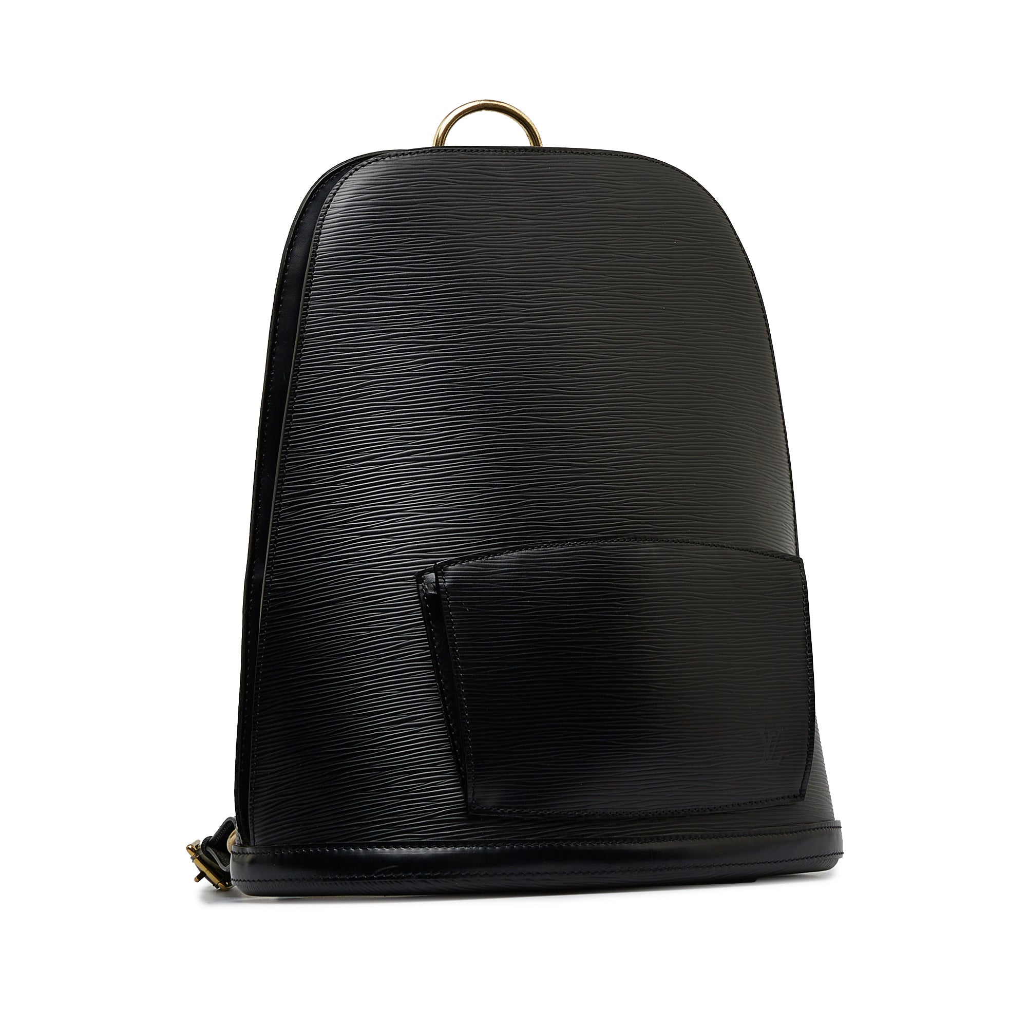 Louis Vuitton Gobelin Backpack Black Epi Gold