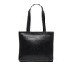 Black Chanel CC Camellia Lambskin Shoulder Bag