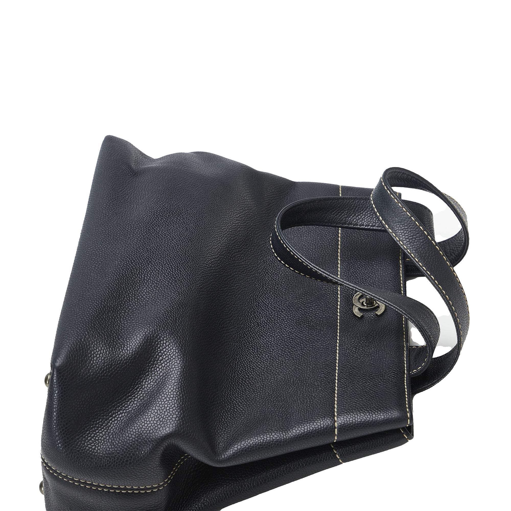 black chanel bag tote purse