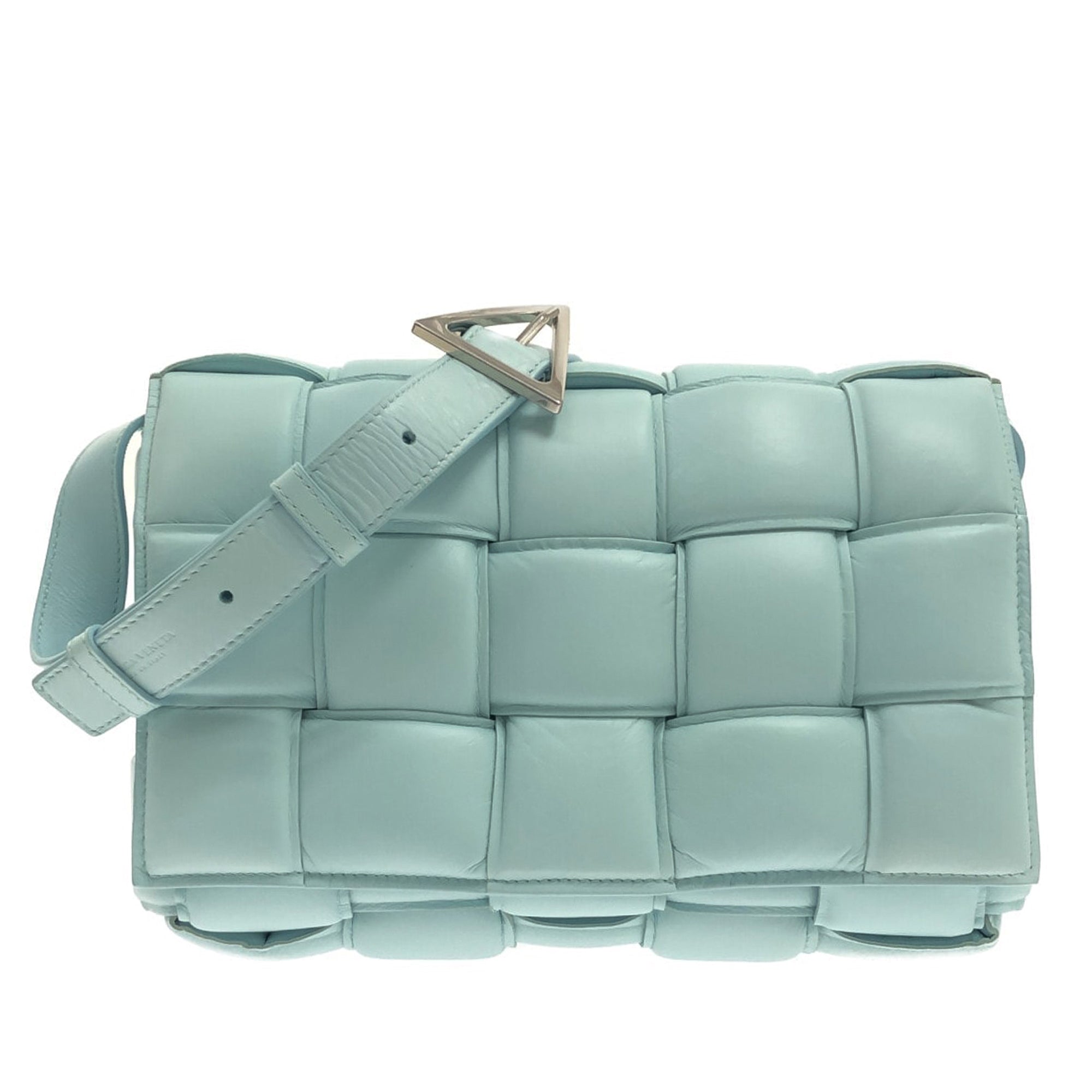 SMALL PADDED CASSETTE LEATHER CROSSBODY BAG for Women - Bottega Veneta
