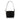 Black Off White Binder Clip Leather Crossbody Bag - Designer Revival
