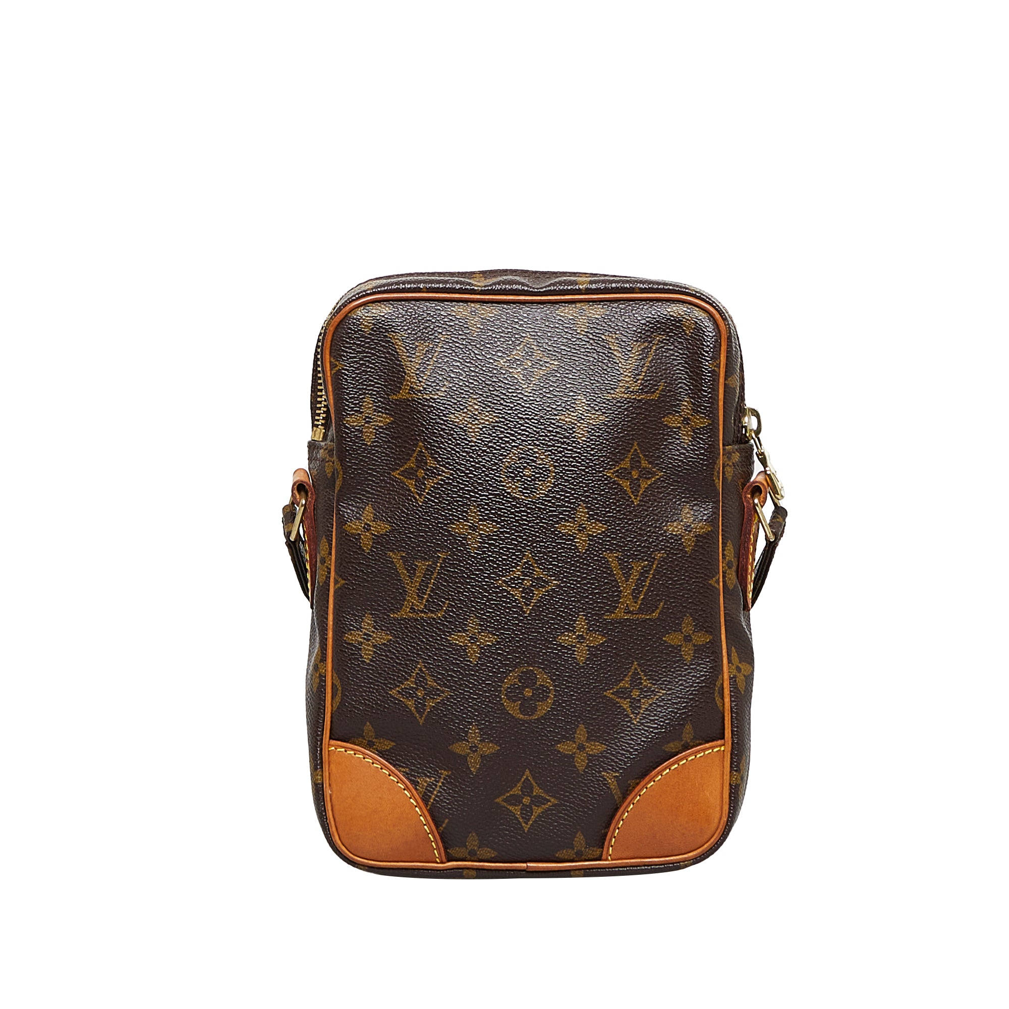 Danube 21, Used & Preloved Louis Vuitton Crossbody Bag, LXR Canada, Brown