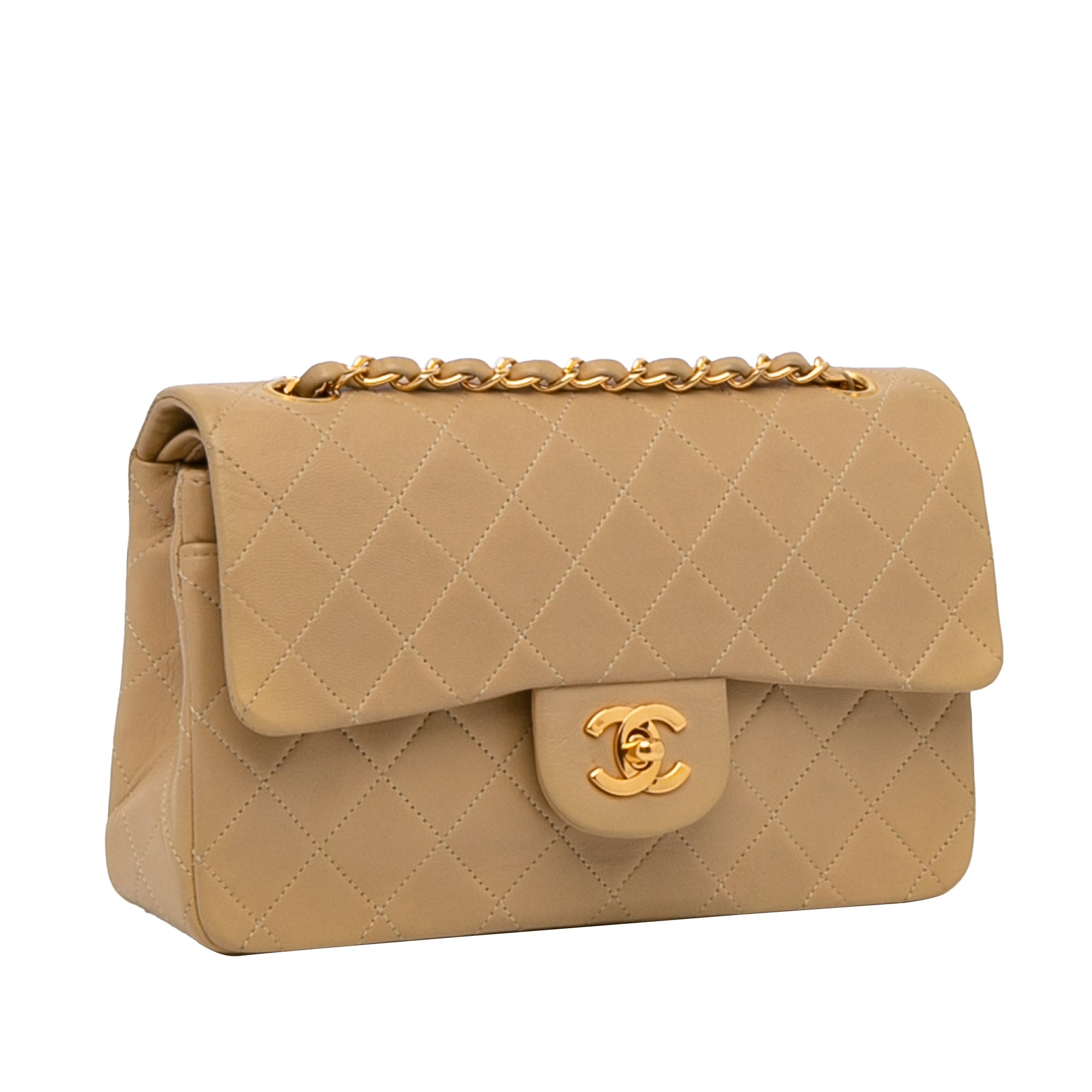 Chanel Vintage Shounder Bag - Tan