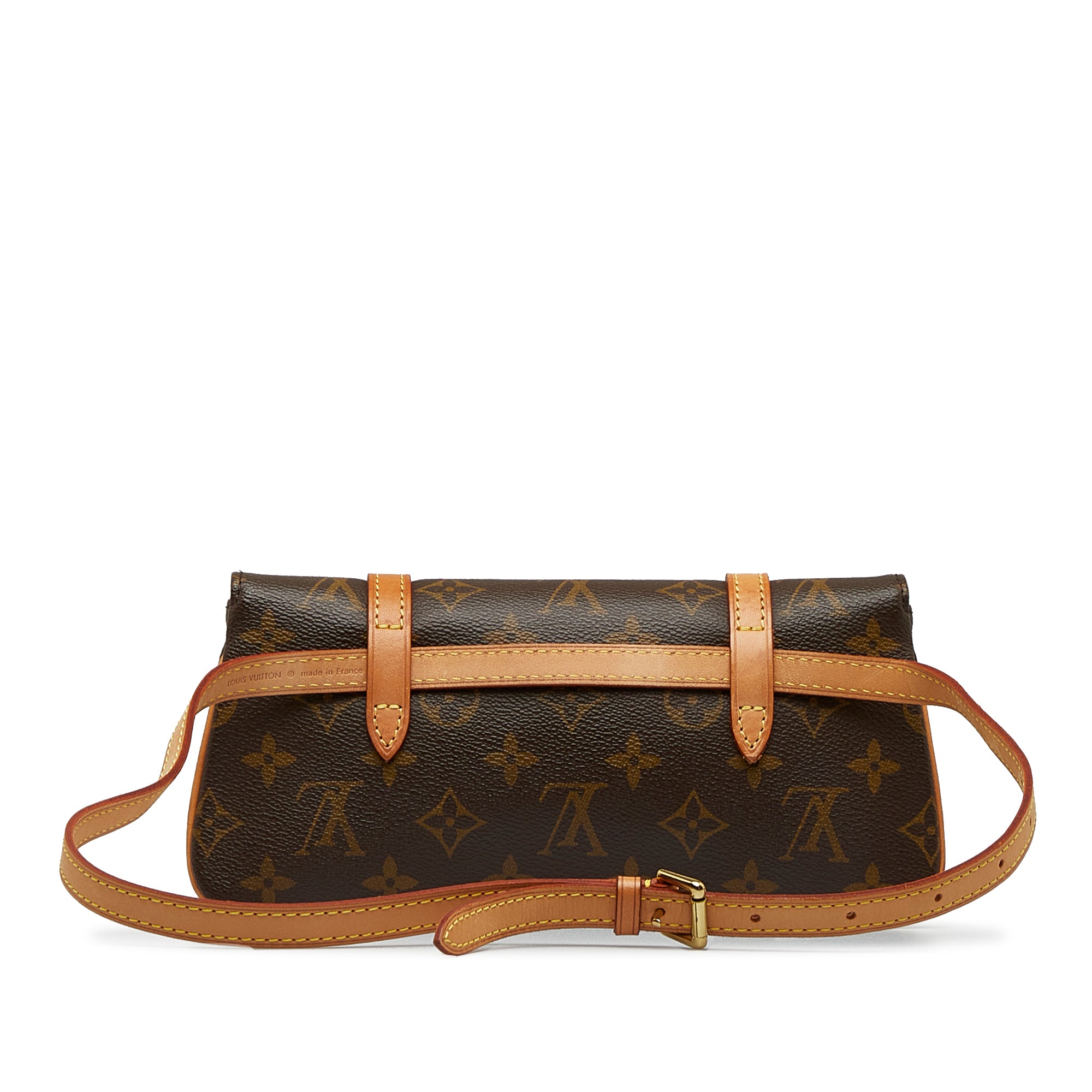 Brown Louis Vuitton Monogram Pochette Marelle PM Belt Bag – Designer Revival