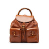 Brown Gucci Bamboo Backpack