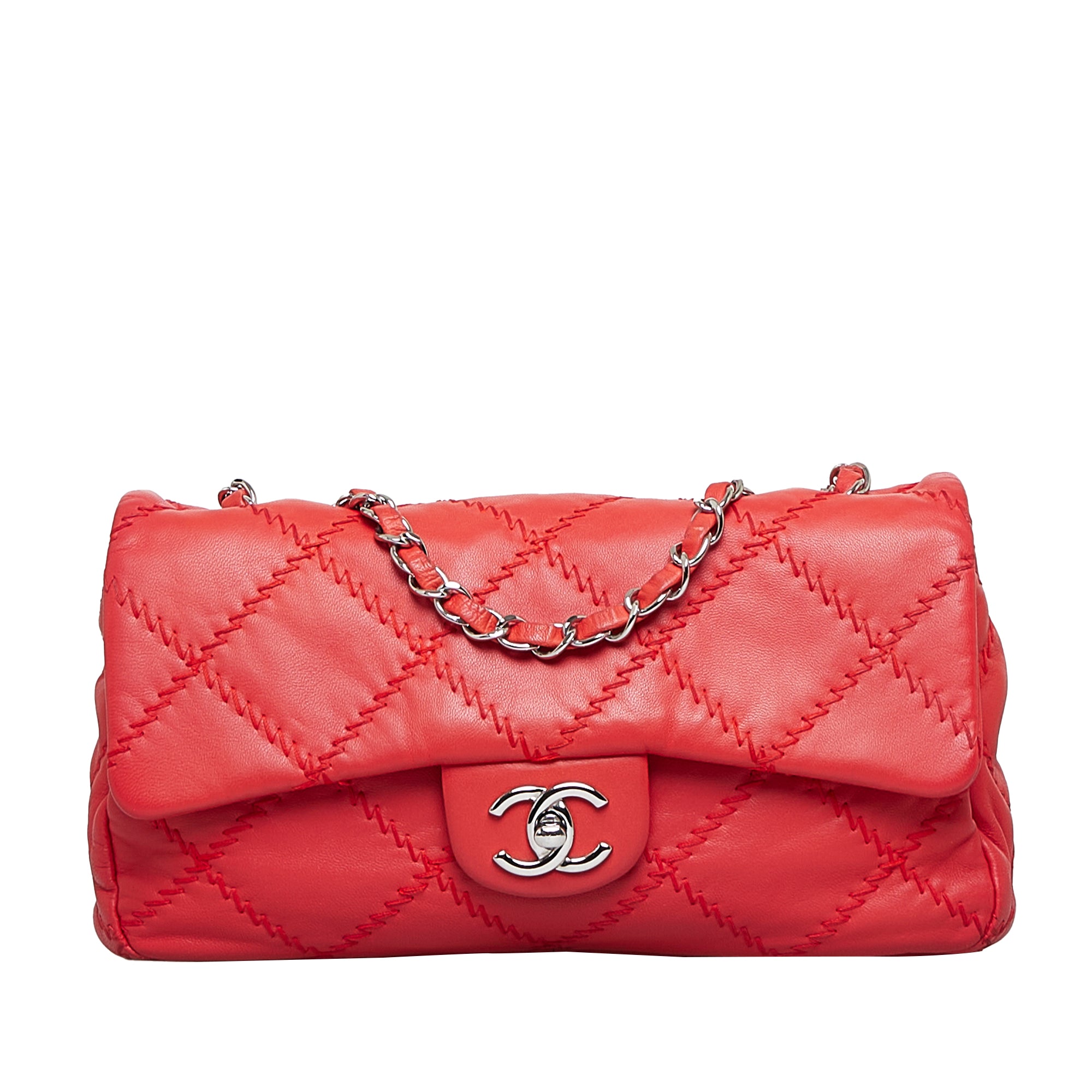 Chanel Wild Stitch Single Flap Bag | Designer