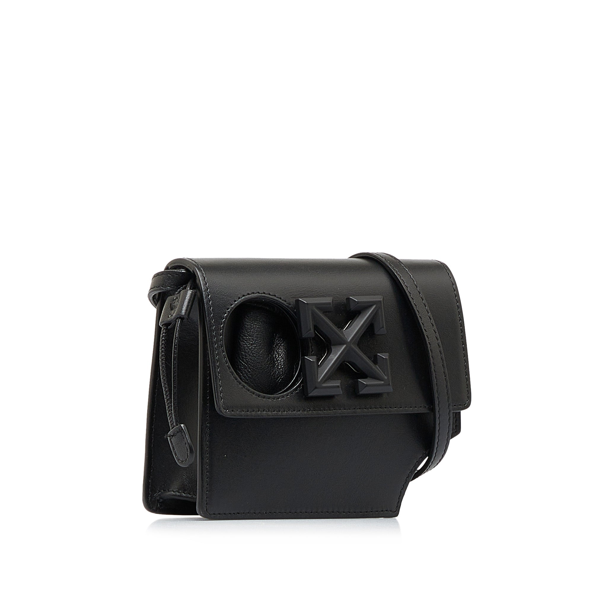 Black Off White Meteor Jitney 0.7 Crossbody Bag – Designer Revival