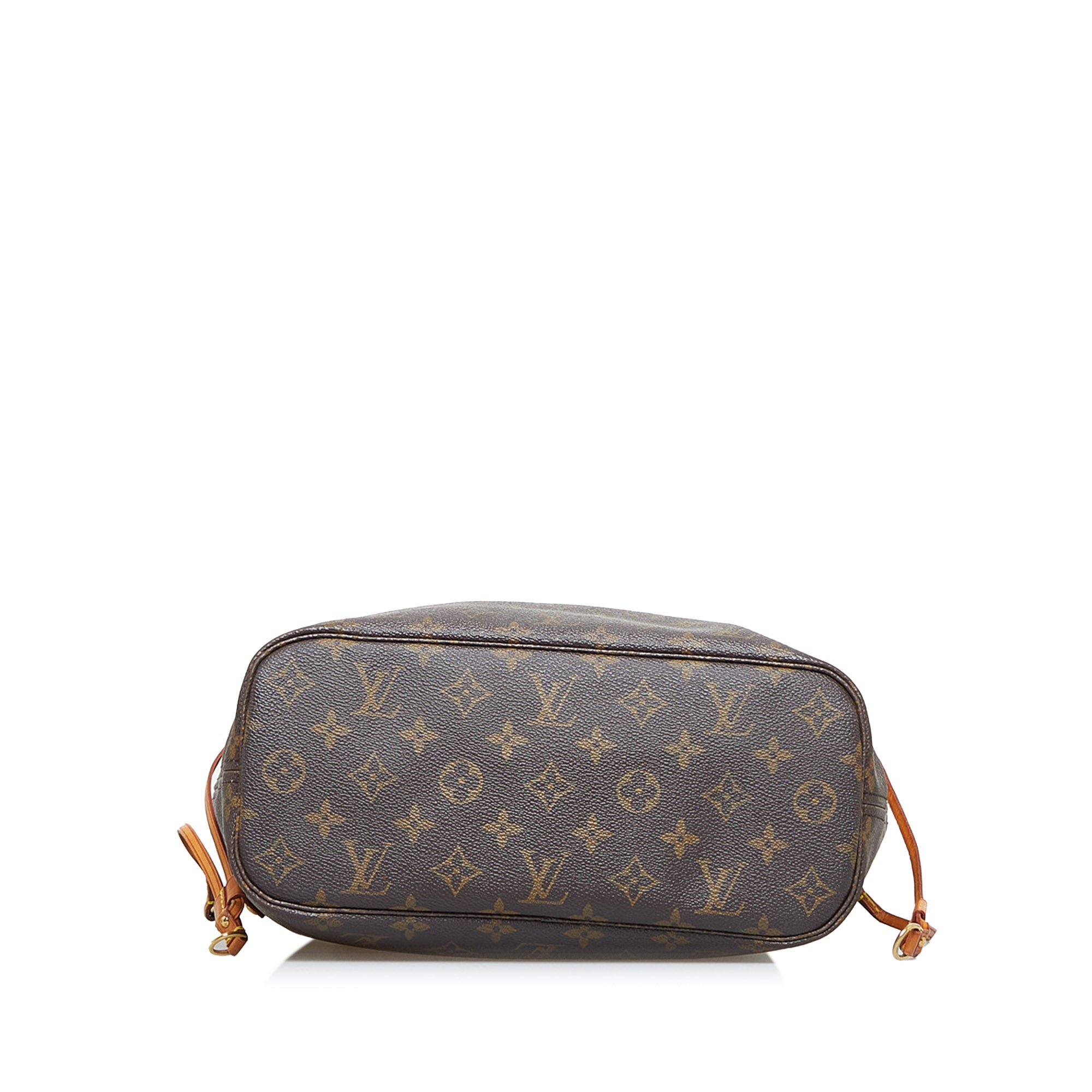 Louis Vuitton handbag Neverfull PM monogram with initials Brown Cloth  ref.570415 - Joli Closet
